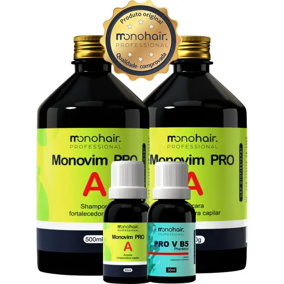 Kit Monovim Pro A + Ampola Pro V B5 (4 Ítens)