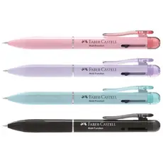 Caneta Multifunções Poly 3 em 1 0.7 mm (Caneta Esferográfica Azul e Preta e Lapiseira) - Faber Castelll