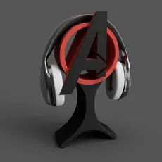 Suporte Fone Ouvido Mesa Headset Gamer AVENEGRS VINGADORES com e sem fio pc Universal Display Rack