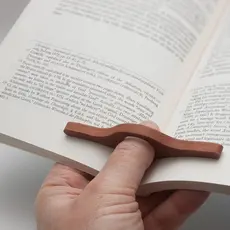 Apoio Suporte Anel Trava Separador de  pagina Livro Leitura Bibliocanto Suporte para Livros Apoio