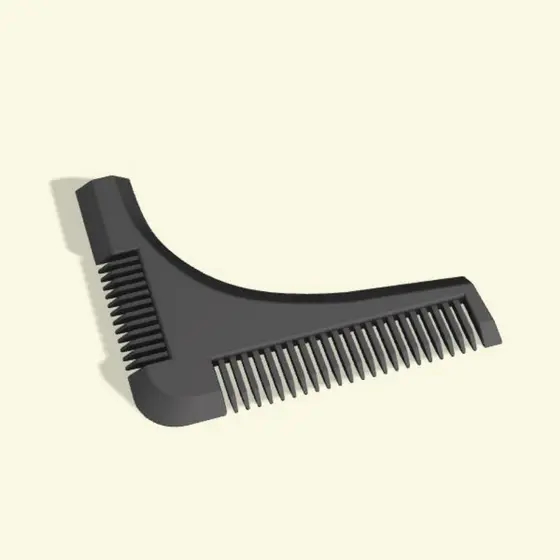 Pente Escova De Bolso Carteira Minamilista BARBA Cabelo Barba Masculino Feminino Portátil Curto