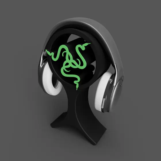 Suporte Fone Ouvido Mesa Headset Gamer RAZER com e sem fio pc Universal Display Rack