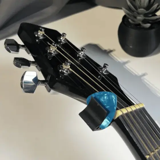 Suporte Porta Palhetas Braço Basic rock n roll Violao Guitarra Instrumentos Musicais e acessorios