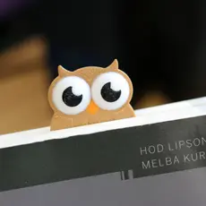 Marcador Pagina Livro Caderno CORUJA BOOKMARK Criativo Leitura Divertido personalizado