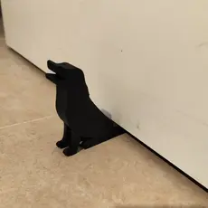 Suporte Trava Porta Cachorro Cachorrinho Pet Aparador Peso Trava Porta Cunha Calço Divertido