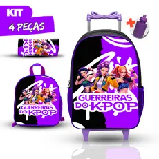 Mochila Escolar Guerreiras kpop
