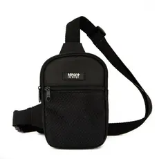 Shoulder Bag Preta: Leveza e durabilidade com acabamento em mesh