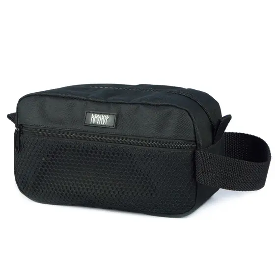 necessaire feminina masculina preta bolsa de mao necessaire de mao
