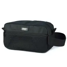 necessaire feminina masculina preta bolsa de mao necessaire de mao