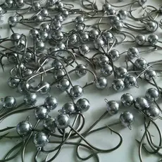 Kits 10 Jig Head inox alta qualidade forte, fisga grande e ponta super afiada não enferruja e não abre