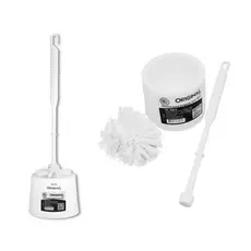 Escova Sanitária Para Vaso Sanitário Banheiro Multiuso Com Suporte Plástico – Limpeza de Piso Original Line