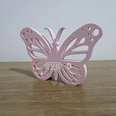 Decorações Minimalistas Borboleta e Flor
