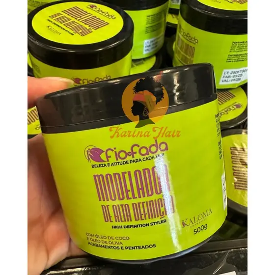 Pasta Modeladora Fios de Fada 150gr 500gr e 1kg Alta fixação, não deixa branco e deixa seu baby hair impecável