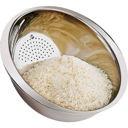 Escorredor de arroz inox 26 cm OX PRIME