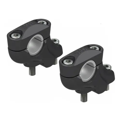 Riser Adaptador De Guidão Preto Scam - Himalayan Scram 411 / Dominar 250 400