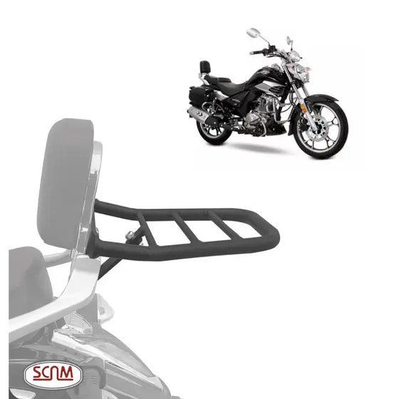 Suporte Baú Bagageiro Haojue Master Ride 150 - Scam
