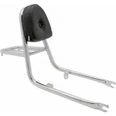 Bagageiro Cromado Com Encosto Suzuki Intruder 125 2008 a 2016 - Chapam