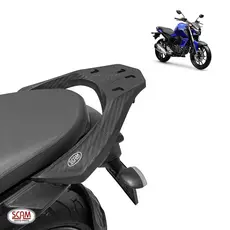 Suporte Baú Traseiro Bagageiro Fiber Force Yamaha Fz15 Fz 15 2023 Em Diante ( NÃO SERVE FAZER 150 ) - Original Scam