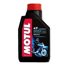 Oleo Moto Motul 4t 3000+ 20w50 Mineral - 1 Litro