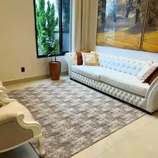 Tapete Aconchegante Lindo Para Sala Acessível Com 1,50x1,00 2,00x1,40