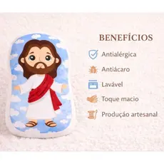 Almofada Naninha Lembrancinha Jesus