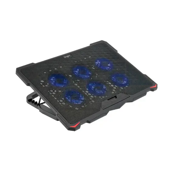 Cooler Notebook Bright Storm Até 17.3 Cor Preto / Led Azul Preto Azul