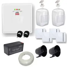 Kit Alarme Central JFL ASD 200 Com 6 Sensores