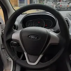 Capa De Volante Costurada Novo Ford Ka