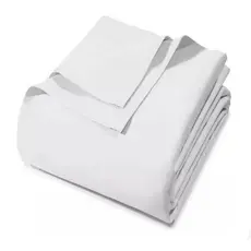 Kit 02 Lençol Branco Sem Elástico Padrão Presidio Cpd