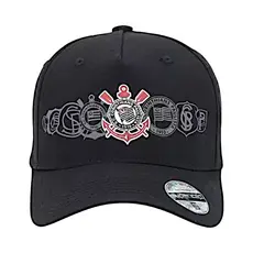 Bone Corinthians Varios Simbolos Preto