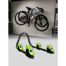 KAWAK Suporte Bicicleta Horizontal Parede Para 2 Bikes