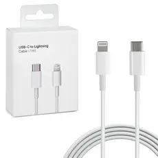 Cabo Para iPhone Tipo C Lightning 1m USB-C Tipo C de Carregamento Turbo 20W