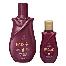 Kit Hidratante 200ml + Óleo Corporal Framboesa Negra 100ml