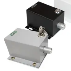 Trava eletromagnetica RCG GATE Lock CINZA OU PRETA sem temporizador  - para portao basculante - deslizante 127v ou 220v