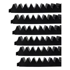 6x Gomo Cremalheira 50cm ( 3mts) motor Ppa Garen Rcg Rossi Seg Unisystem Garcia Portão Deslizante