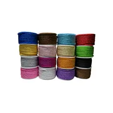 Cordão São Francisco 4 mm – Rolo com 10 Metros | 19 Cores | Poliéster