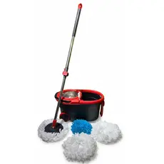 MOP MOVE KING 360° COM BALDE CENTRÍFUGO + 4 REFIS