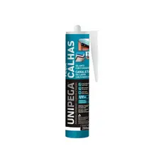 Silicone Veda Calha E Rufos 280ml Cinza Unipega