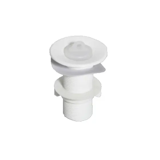 VALVULA LAVATORIO ABS PVC BRANCA 7/8 COM TAMPA
