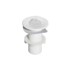 VALVULA LAVATORIO ABS PVC BRANCA 7/8 COM TAMPA