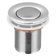 Válvula de Escoamento Para Tanques lavatórios Click 1.1/4 Cromada com Tampa Clique