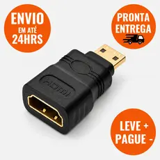 Adaptador Hdmi Fêmea Para Mini Hdmi Macho Tablet Câmera Smartphones