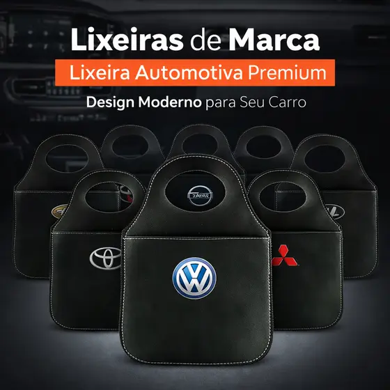 Lixeira Para Carro Modelo Universal Diversas Marcas
