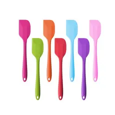 Espátula De Silicone Maciço Utensílio De Cozinha Pão Duro Resistente 28 cm