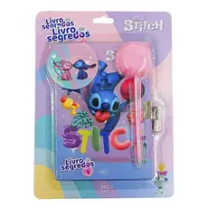 Livro De Segredos Diário Infantil - Stitch, Disney Capa Dura
