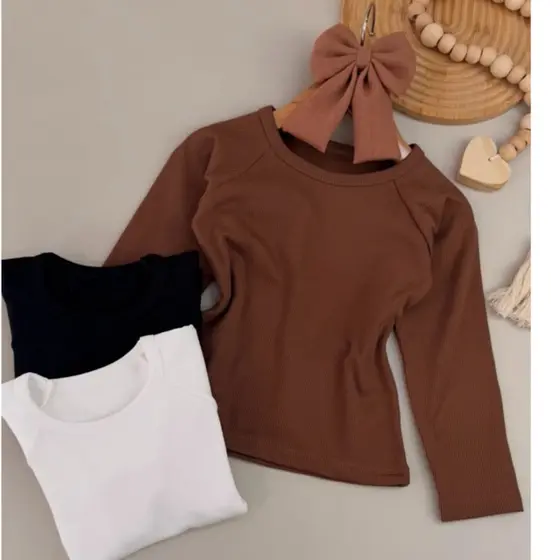 blusa de frio feminina camisetas termica manga longa inverno infantil menina juvenil
