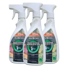Fertilizante Foliar Maxxi Hortaliças SPU 500ml Kit com 3
