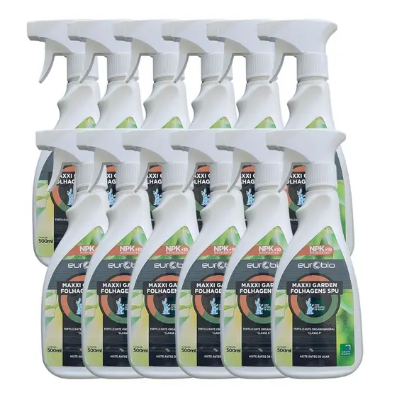 Fertilizante Foliar Maxxi Folhagens e Suculentas SPU 500ml caixa com 12
