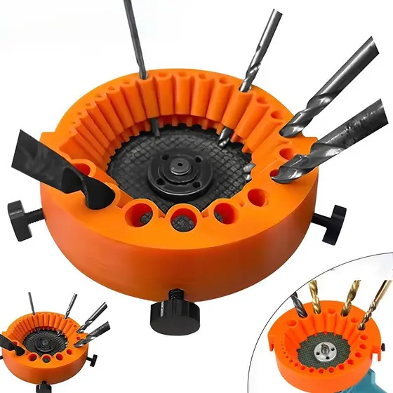 Gabarito Afiador De Brocas-Acessório De Moagem Portátil Para Bits De 2 A 13 mm Disco 115mm