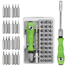 Chave de Fenda Kit Compacto 32 em 1  Portátil  Ferramentas Essenciais